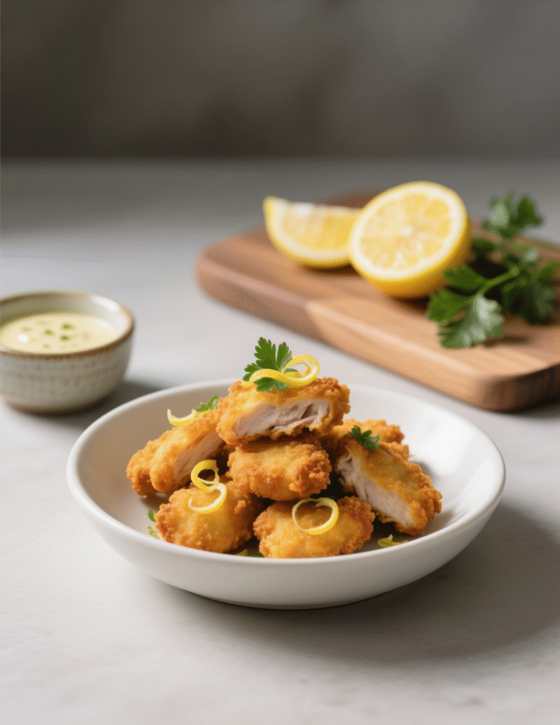 Air Fryer Lemon Chicken Bites Recipe: Crispy, Juicy, and Expertly Balanced