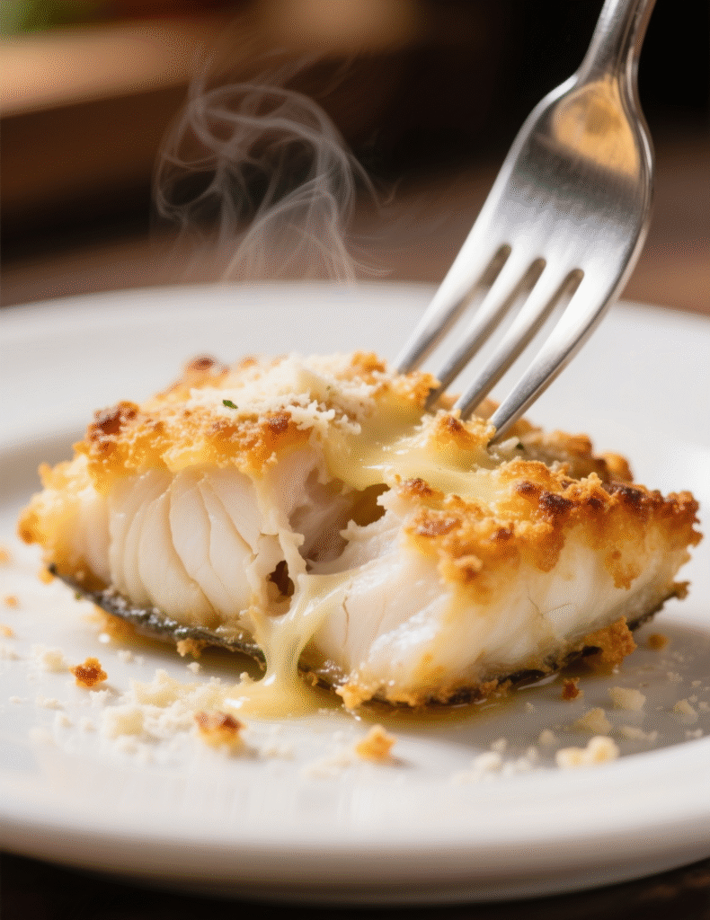 Garlic Parmesan Crusted Halibut: 15-Minute Baked Perfection Recipe