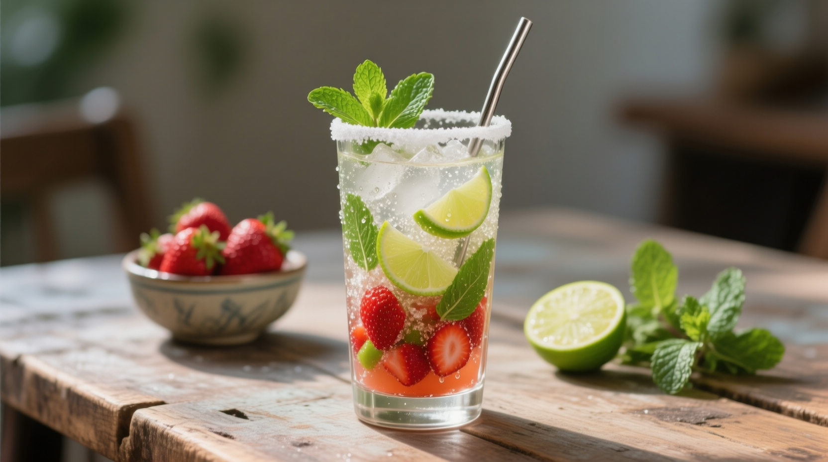 Strawberry Lime Mojito Mocktail Recipe: A Refreshing Twist for Every Occasion
