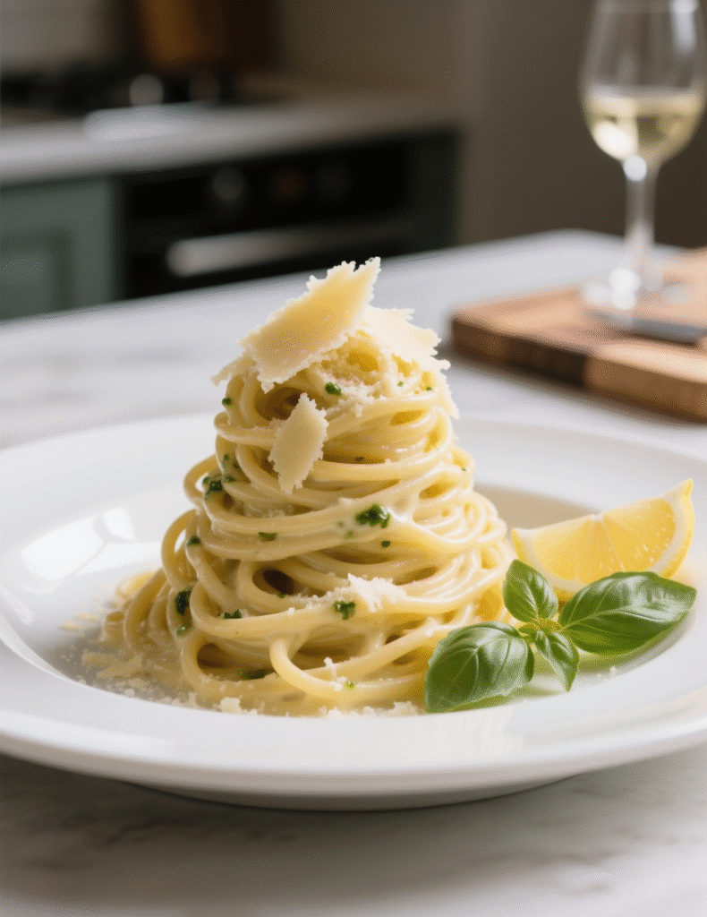 Creamy Lemon Garlic Pasta with Parmesan Recipe: A Chef’s Expert Guide
