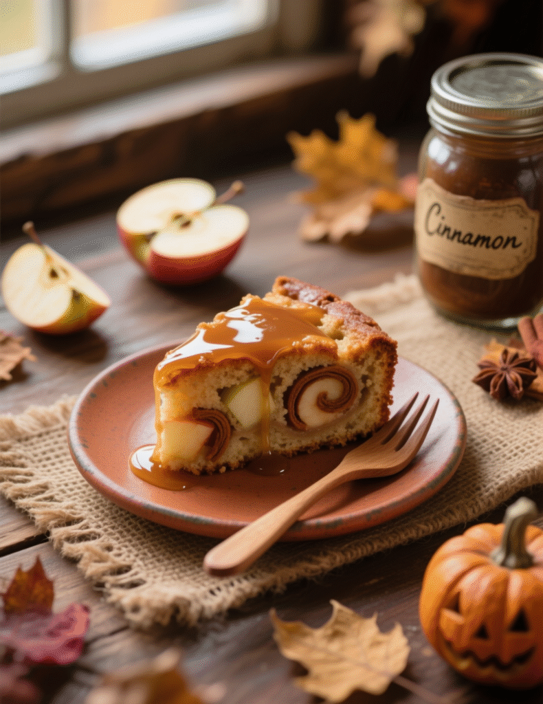 Cozy Apple Coffee Cake with Apple Cider Glaze: A Fall Baking Essential
