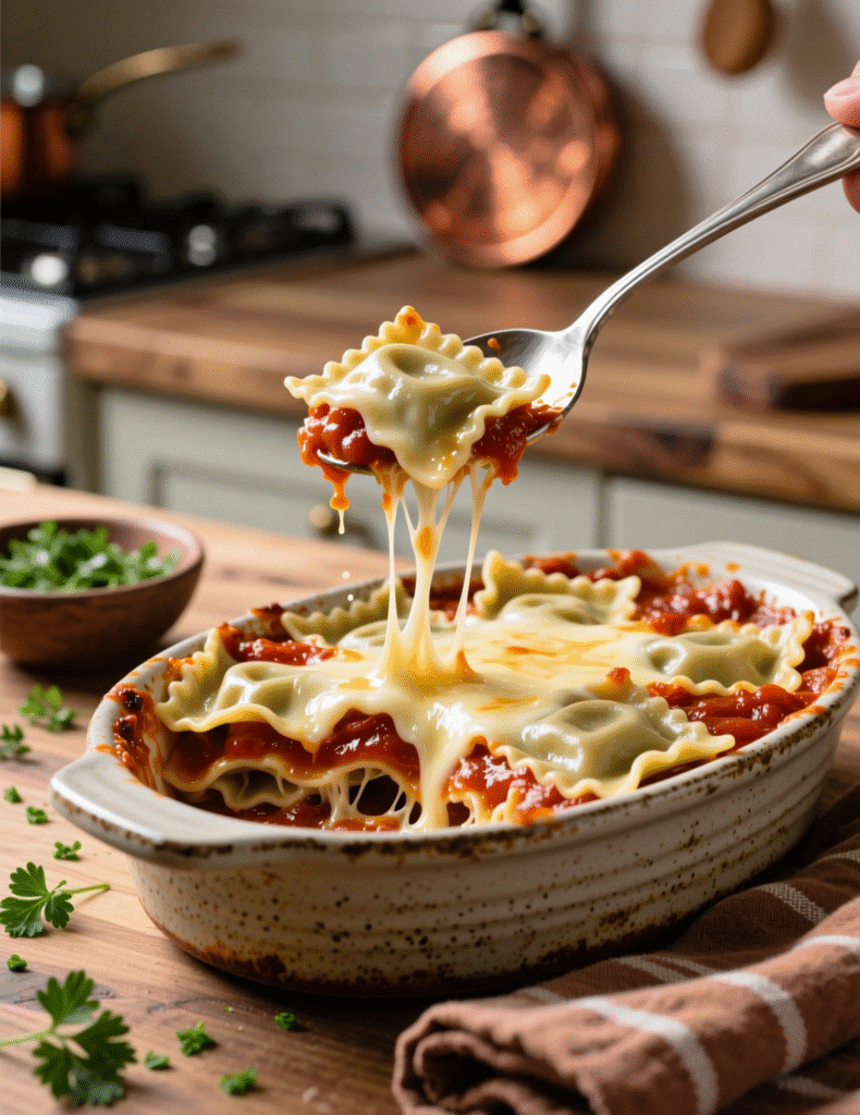 Hearty Lazy Ravioli Lasagna Bake Recipe for 6 Servings: An Expert Guide Hearty Lazy Ravioli Lasagna Bake Recipe for 6 Servings: An Expert Guide