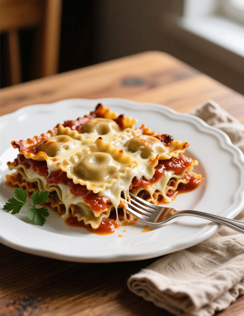 Hearty Lazy Ravioli Lasagna Bake Recipe for 6 Servings: An Expert Guide Hearty Lazy Ravioli Lasagna Bake Recipe for 6 Servings: An Expert Guide