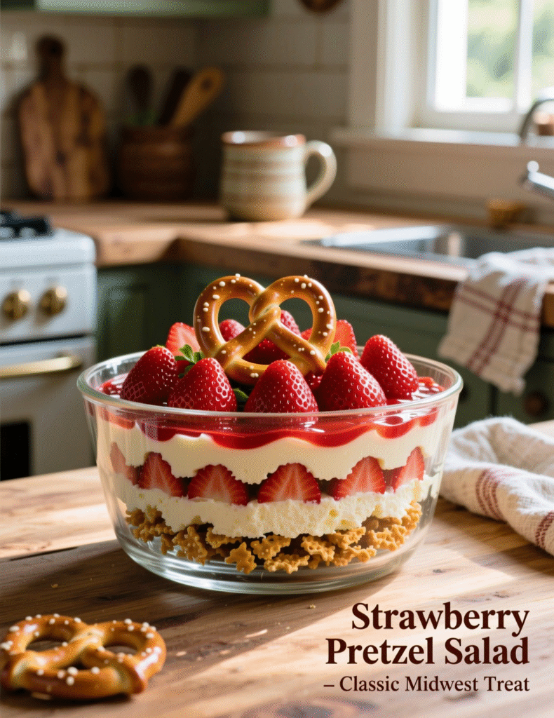 Strawberry Pretzel Salad Recipe: A Midwestern Classic with a Twist Strawberry Pretzel Salad Recipe: A Midwestern Classic with a Twist
