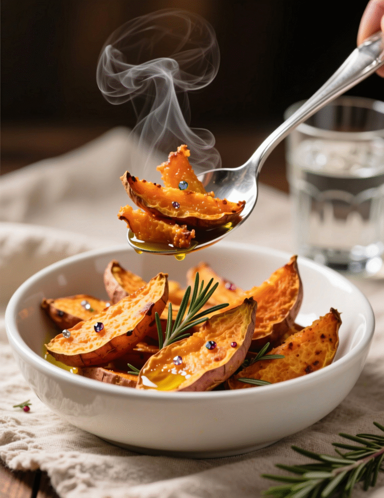 Air Fryer Sweet Potatoes Recipe (4 Servings) – Crispy, Golden, and Perfect Every Time