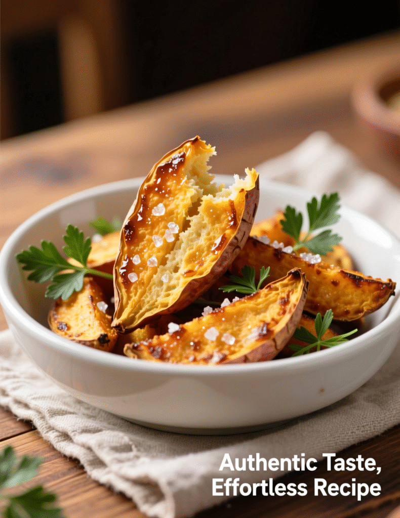 Air Fryer Sweet Potatoes Recipe (4 Servings) – Crispy, Golden, and Perfect Every Time