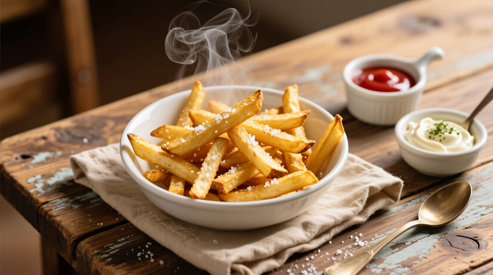 Easy Air Fryer French Fries Recipe for 4 Servings