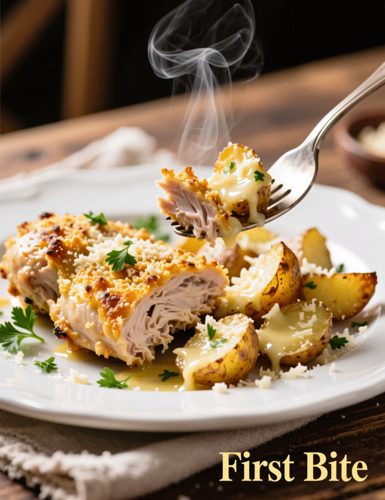 One-Pan Garlic Parmesan Chicken and Potatoes Recipe: Professional Guide One-Pan Garlic Parmesan Chicken and Potatoes Recipe: Professional Guide