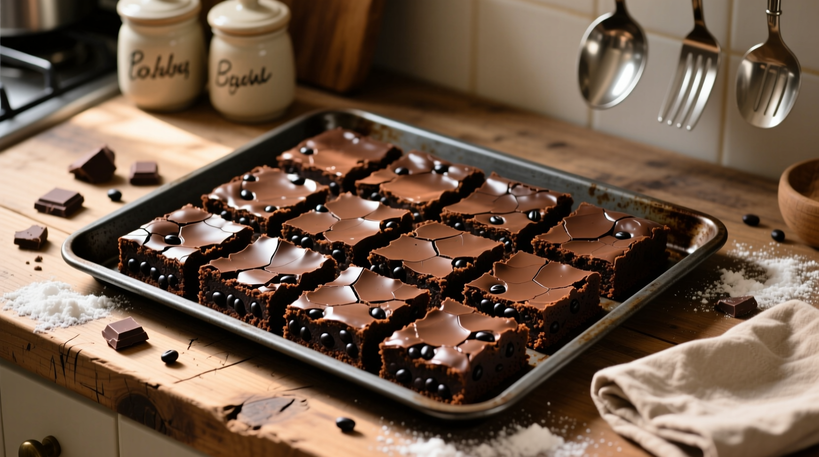 Decadent Black Bean Brownies Recipe (16 Servings)