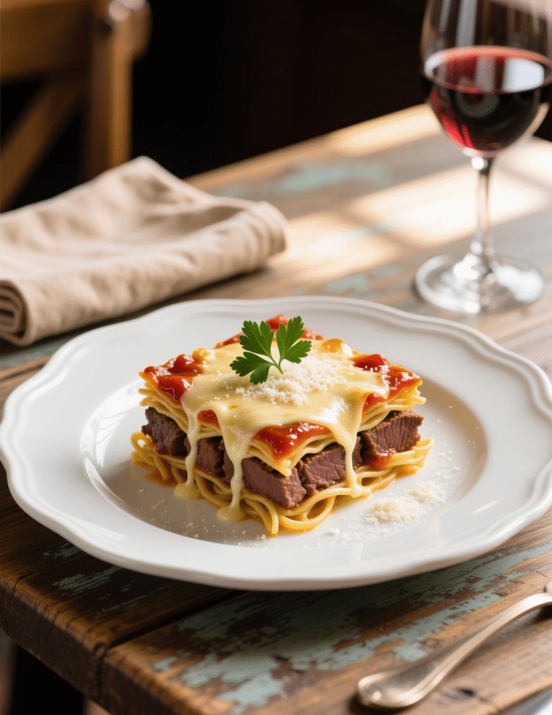 Beef Lombardi Recipe for 6 Servings: A Timeless Comfort Dish with Depth