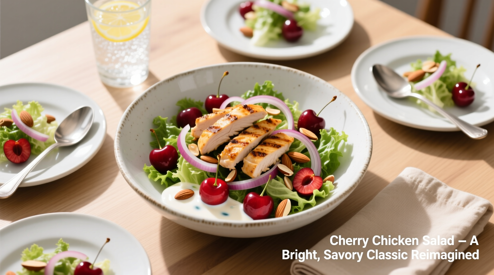 Cherry Chicken Salad Recipe for 4 Servings: A Bright, Savory Classic Reimagined