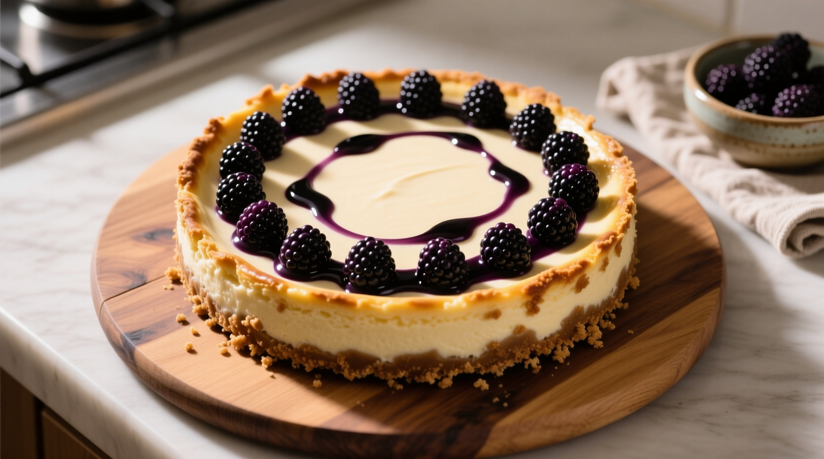 Irresistible Blackberry Cheesecake Delight Recipe