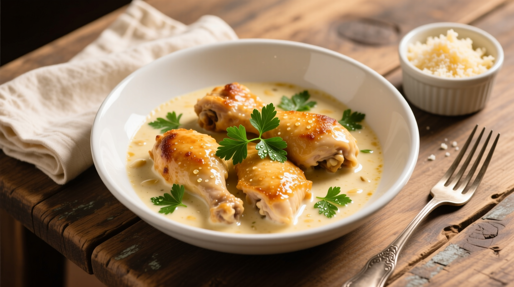 Crockpot Creamy Garlic Parmesan Chicken Recipe (4 Servings): An Expert’s Guide to Comfort and Craft