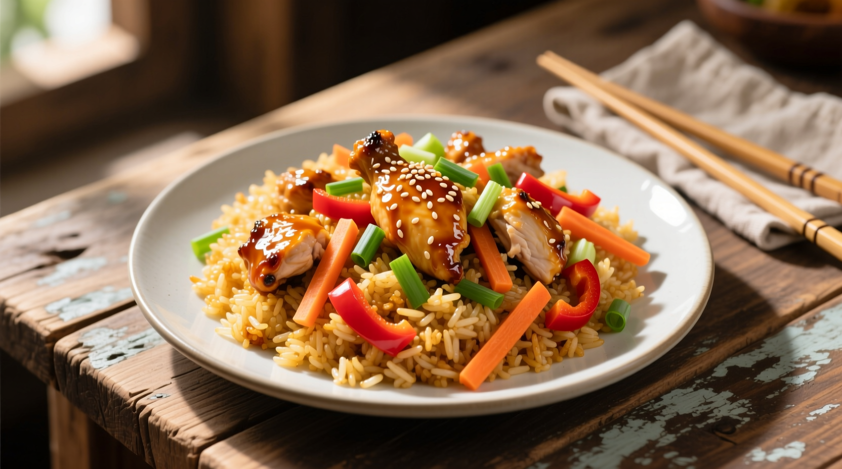 Bang Bang Chicken Fried Rice Recipe (4 Servings): A Chef’s Guide to Mastering the Flavor