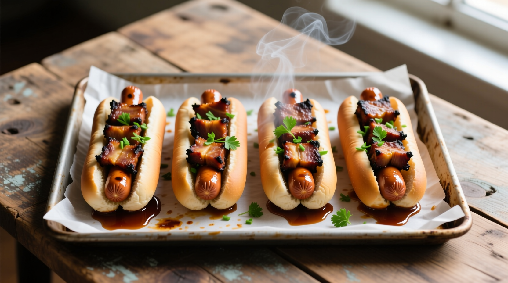 Baked Hot Dog Burnt Ends Recipe (4 Servings) – The Underrated Comfort Dish That Surprises Every Time
