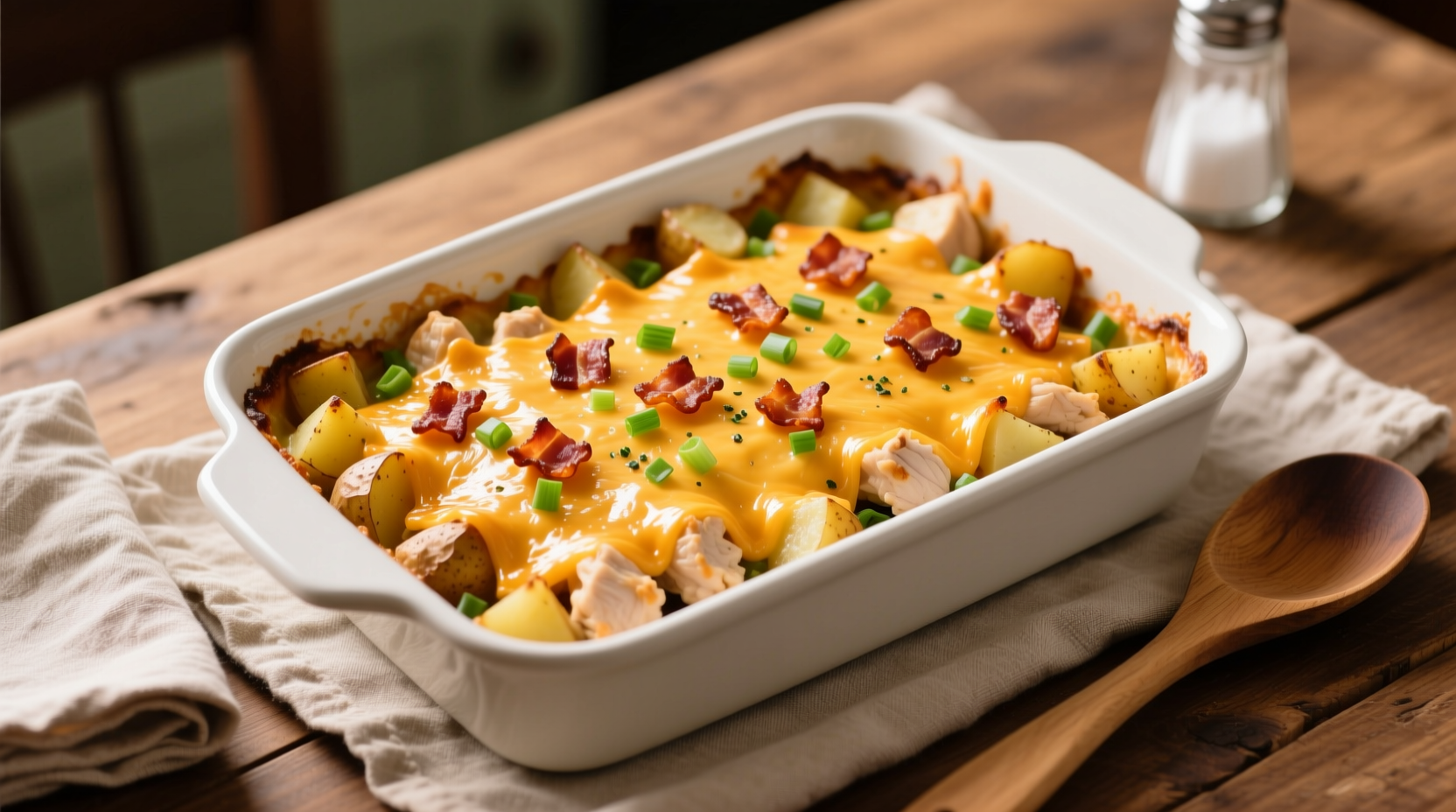 Loaded Potato Ranch Chicken Casserole Recipe (6 Servings): An Expert’s Guide to Comfort Done Right