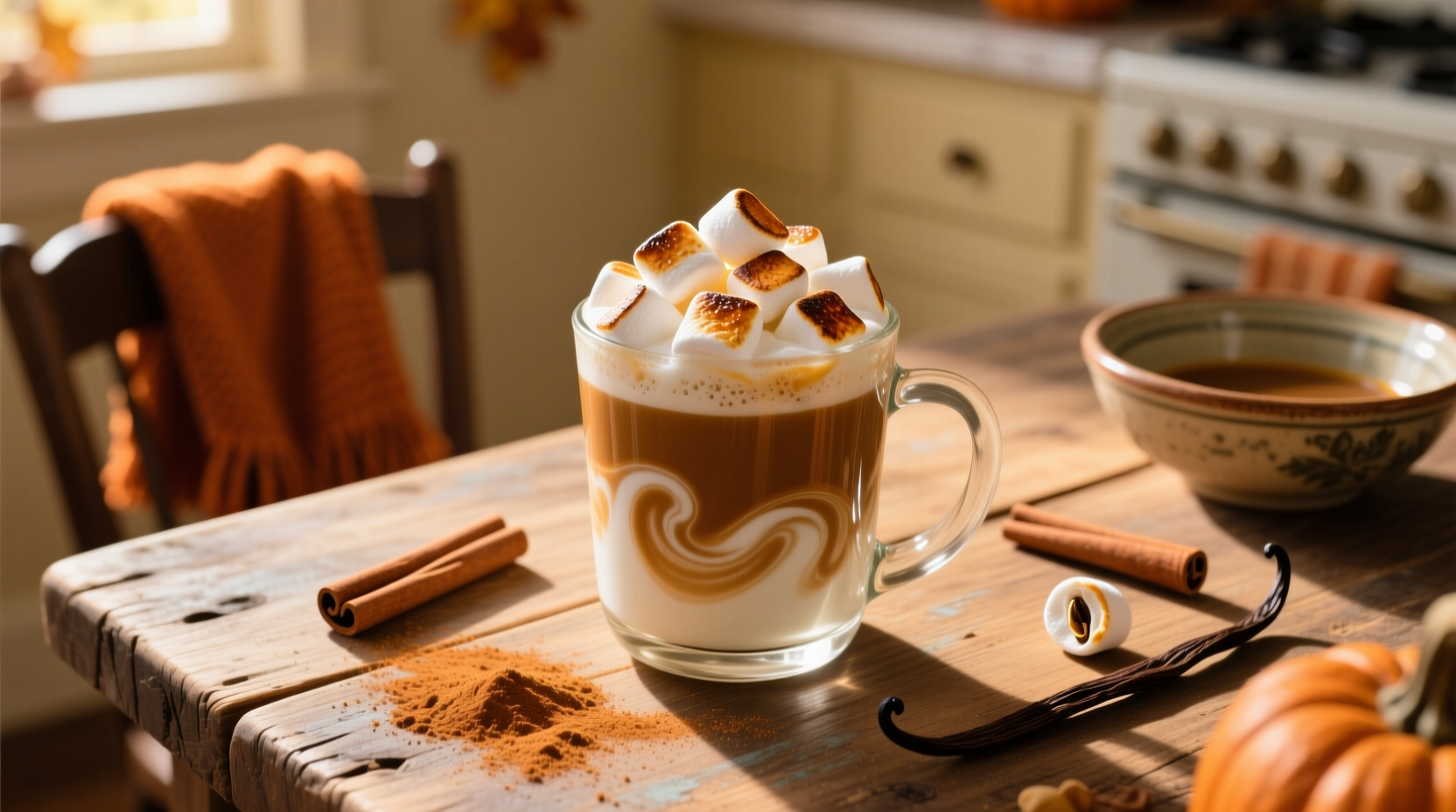 Vanilla Pumpkin Marshmallow Coffee Syrup Recipe: 4 Servings of Cozy Indulgence