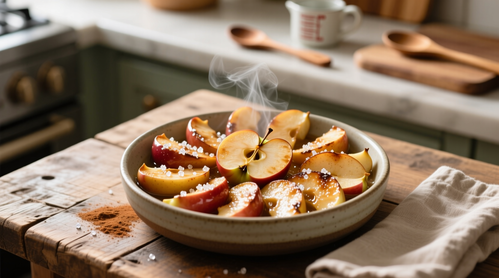 Easy Air Fryer Apples Recipe | 4 Servings
