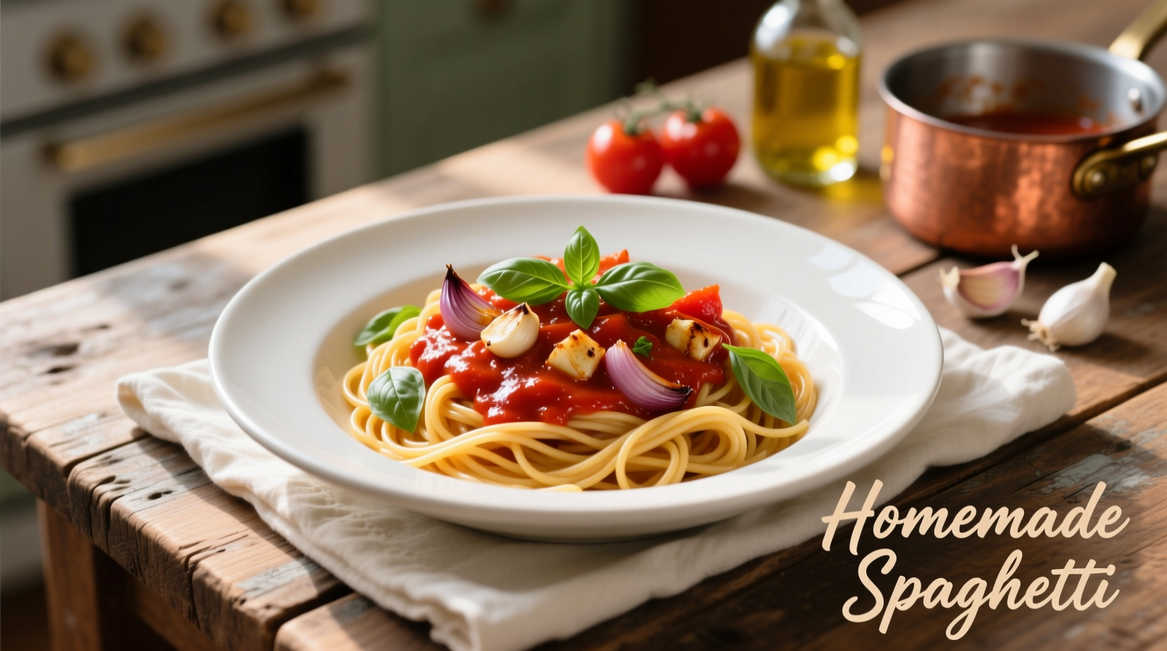 Tasty Homemade Spaghetti Sauce Recipe for 4 Servings