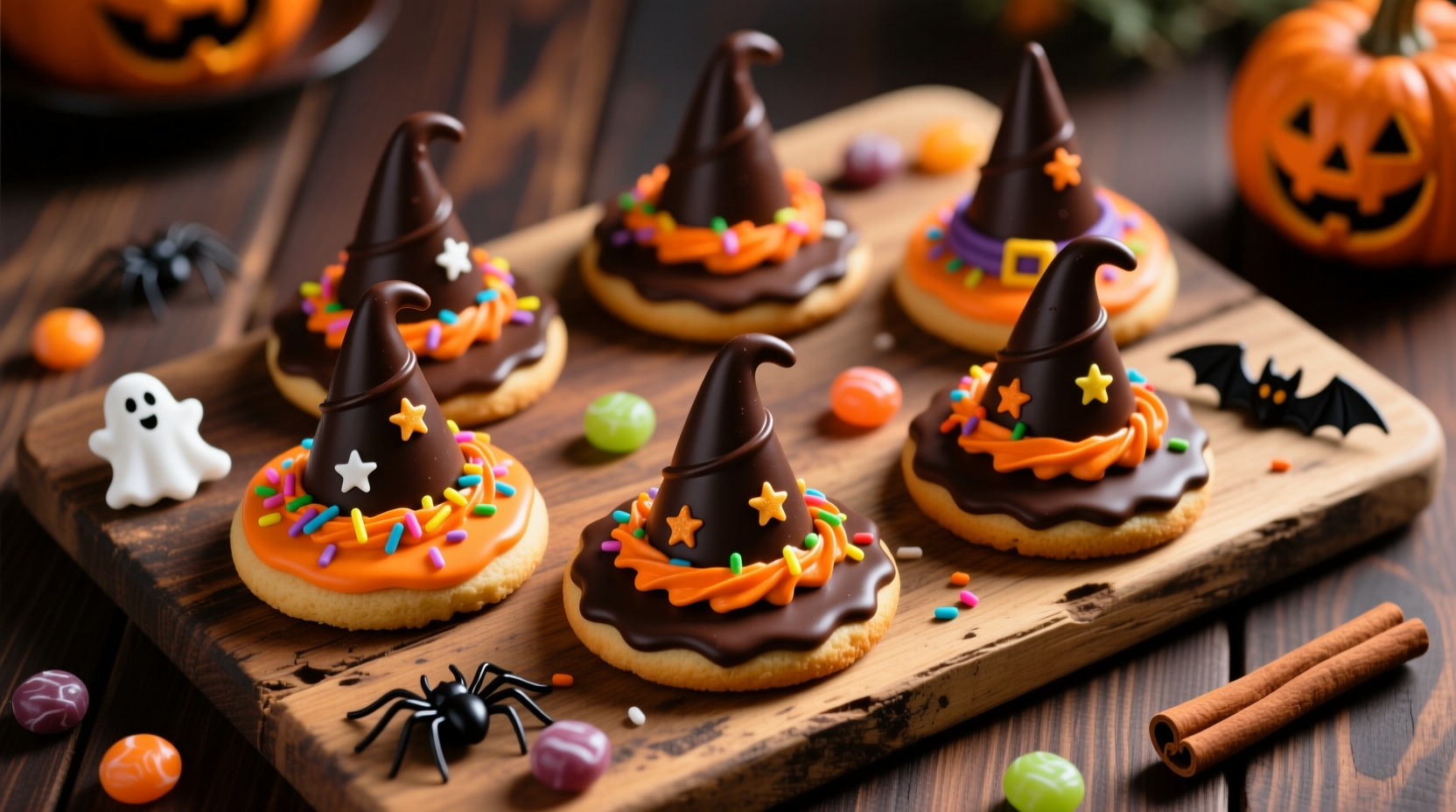 Best Witch Hat Halloween Cookies Recipe – 4 Servings