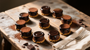 Mini Chocolate Cheesecake Bites Recipe – 12 Servings of Decadent Delight