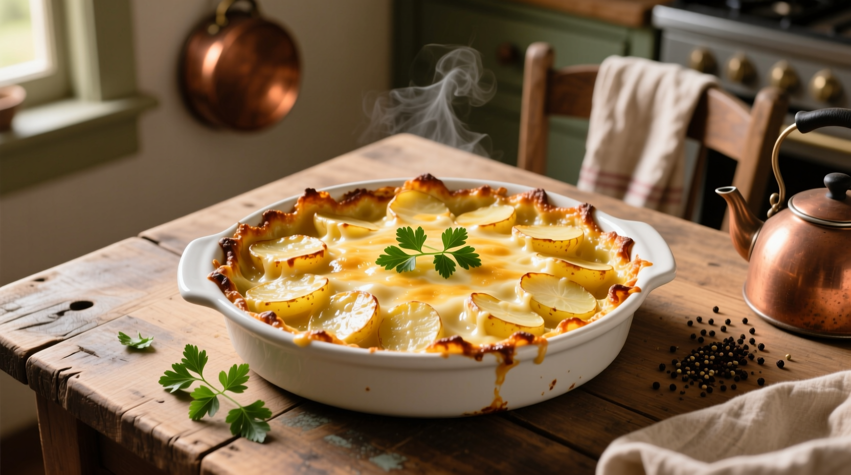 Easy Cheesy Scalloped Potatoes Recipe for 12 Servings: A Culinary Deep Dive