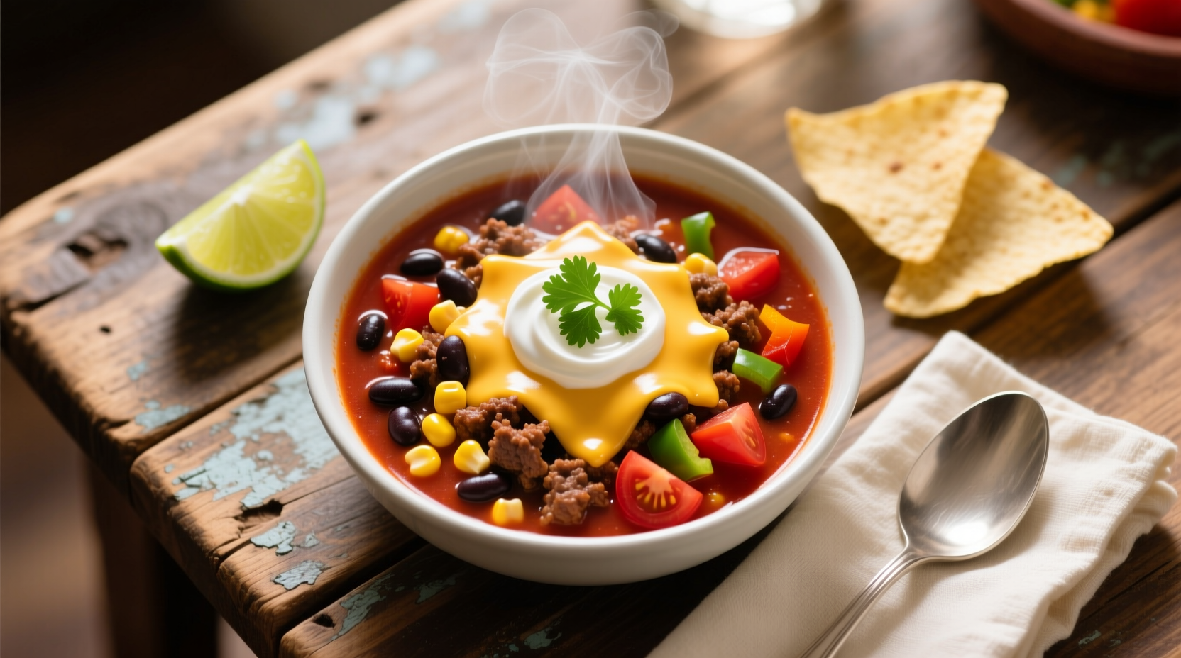 Taco Soup Recipe (6 Servings): A Flavor-Packed Bowl of Comfort and Nutrition