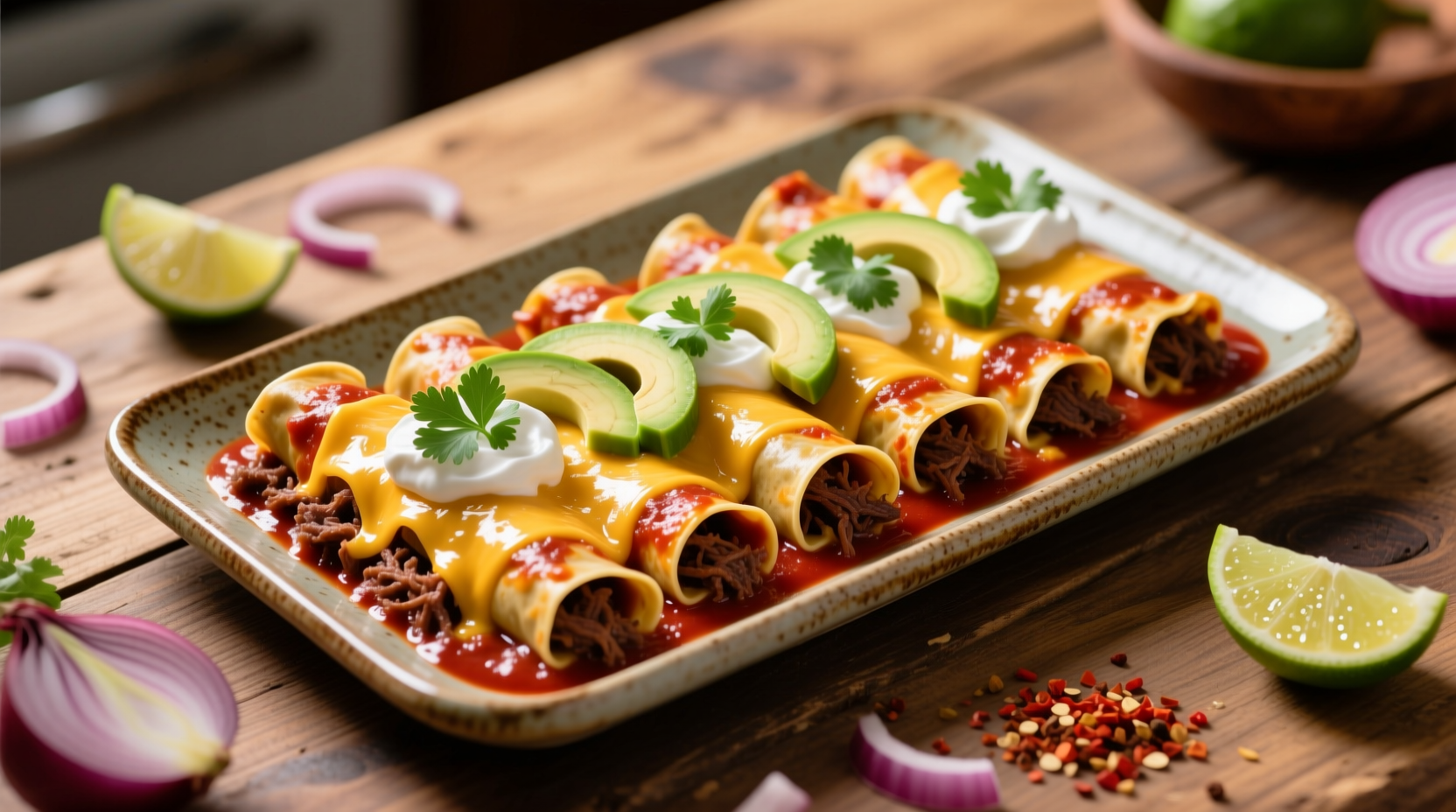 Shredded Beef Enchiladas Recipe for 8 Servings: A Masterclass in Flavor and Technique