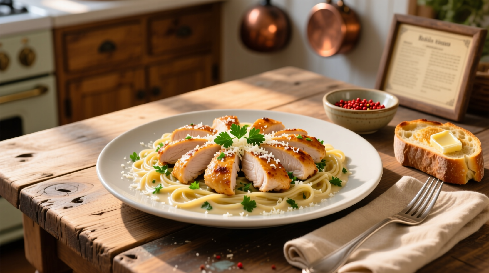 Savory Baked Italian Angel Chicken Recipe (6 Servings)