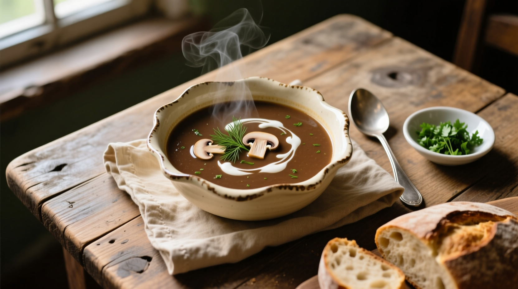 Hungarian Mushroom Soup Recipe (6 Servings): A Bowl of Earthy Comfort and Culinary Heritage