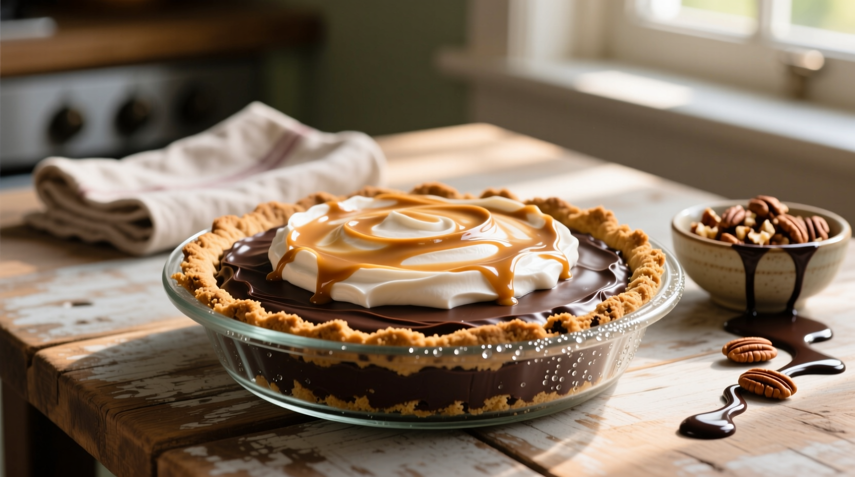 No-Bake German Chocolate Pie Delight Recipe (8 Servings): A Luscious Slice of Heaven Without the Oven