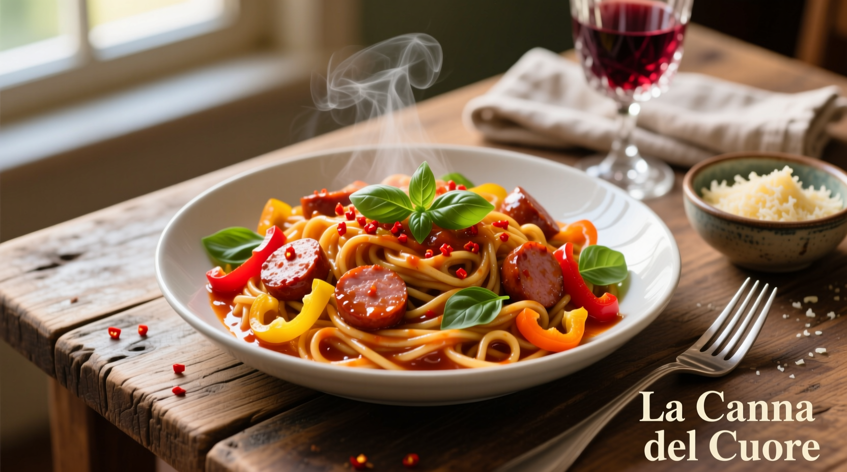 Italian Drunken Noodles Recipe (6 Servings): A Fiery Fusion of Comfort and Flavor