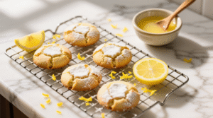 Soft & Chewy Lemon Cookies Recipe